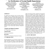 Repository software evaluation using the audit checklist for certification of trusted digital repositories