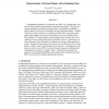 Representation of formal dispute with a standing order