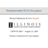 Rerandomizable RCCA Encryption