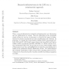 Research infrastructures in the LHC era: a scientometric approach