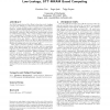 Resistive computation: avoiding the power wall with low-leakage, STT-MRAM based computing