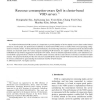 Resource consumption-aware QoS in cluster-based VOD servers