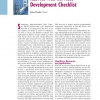 RESTful Web Services Development Checklist
