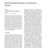 Restricting backtracking in connection calculi