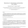 Restriction of A-discriminants and dual defect toric varieties