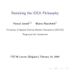 Revisiting the IDEA Philosophy