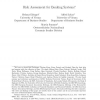 Risk Assessment for Banking Systems