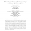 Risk aversion in multistage stochastic programming: A modeling and algorithmic perspective