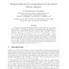 Robinson-Schensted Correspondence for the Signed Brauer Algebras