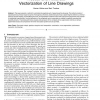 Robust and Accurate Vectorization of Line Drawings