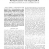 Robust Beamforming for Security in MIMO Wiretap Channels with Imperfect CSI