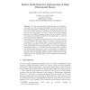 Robust Multi-Objective Optimization in High Dimensional Spaces