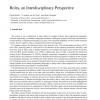Roles, an interdisciplinary perspective