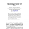 Rough Set Model for Constraint-based Multi-dimensional Association Rule Mining