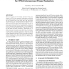 Routing track duplication with fine-grained power-gating for FPGA interconnect power reduction