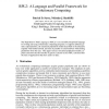 RPL2: A Language and Parallel Framework for Evolutionary Computing