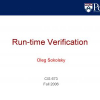 Run-Time Verification