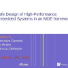 Safe design of high-performance embedded systems in an MDE framework