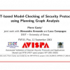 SAT-Based Model-Checking of Security Protocols Using Planning Graph Analysis