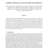 Scalability challenges for massively parallel AMR applications