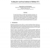 Scaling Laws and Local Minima in Hebbian ICA