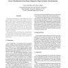 Scene Classification from Dense Disparity Maps in Indoor Environments