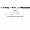 Scheduling Jobs on Grid Processors