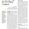 SeamlessDesign for 3D Object Creation