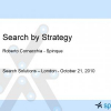 Search by strategy