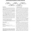 Securing every bit: authenticated broadcast in radio networks
