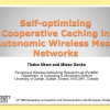 Self-optimizing cooperative caching in autonomic Wireless Mesh Networks