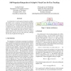 Self-Organized Integration of Adaptive Visual Cues for Face Tracking