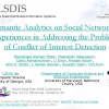 Semantic analytics on social networks: experiences in addressing the problem of conflict of interest detection