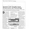 Semantic grid: scientific issues, infrastructure, and methodology