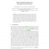 Semi-decidable Synthesis for Triangular Hybrid Systems