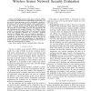 SenSec: A Scalable and Accurate Framework for Wireless Sensor Network Security Evaluation