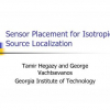 Sensor Placement for Isotropic Source Localization