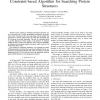 Sequential and parallel implementation of a constraint-based algorithm for searching protein structures