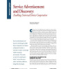 Service Advertisement and Discovery: Enabling Universal Device Cooperation