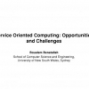 Service Oriented Computing: Opportunities and Challenges