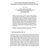 Service-oriented Knowledge Architectures - Integrating Learning and Business Information Systems