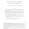 Settling the Complexity of Computing Two-Player Nash Equilibria
