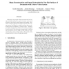 Shape Reconstruction and Image Restoration for Non-Flat Surfaces of Documents with a Stereo Vision System