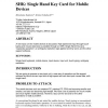 SHK: Single Hand Key Card for Mobile Devices