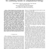 Simple but effective methods for combining kernels in computational biology