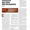 Simplifying Ajax-Style Web Development