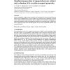 Simulated preparation of supported porous catalyst and evaluation of its reaction-transport properties