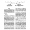 Simulation Approaches for Strongly Coupled Interconnect Systems