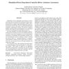 Simulation Driven Experiment Control in Driver Assistance Assessment