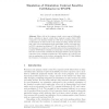 Simulation of Orientation Contrast Sensitive Cell Behavior in TiViPE